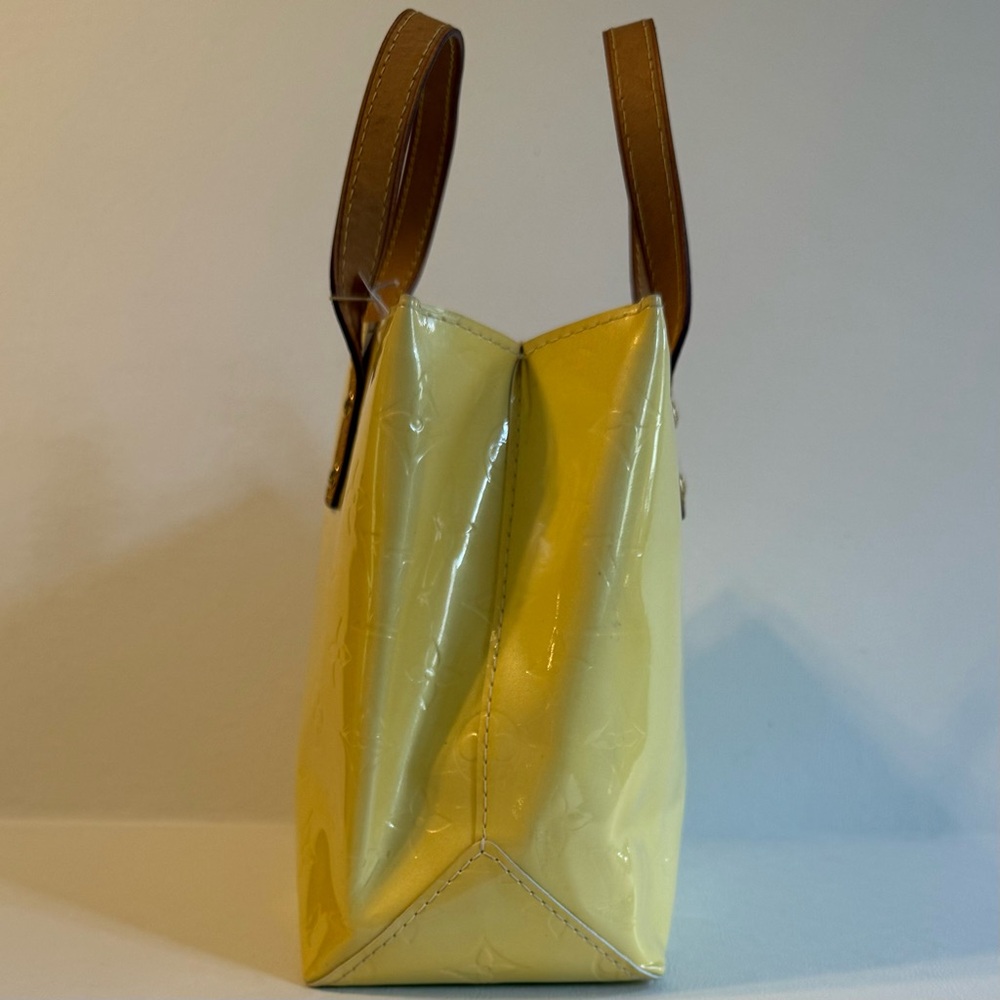 Louis Vuitton 2007 Yellow Vernise Reade Bag - Picture 2 of 5